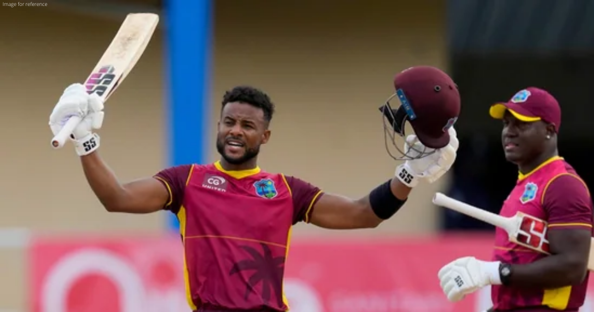 Century from Shai Hope powers West Indies to 311/6 against India in second ODI